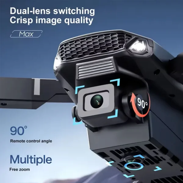 Newest E88 E99D Screen-controlled Lighting Mini Drone 4K 2 Camera Optical Flow Remote Control Aircraft Dji Mavic Air 2 - Image 4